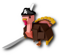 Pirate Turkey